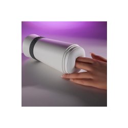 PLAYBOY Twist & Stroke Masturbator mit Vibrations- & Wärmefunktion Weiss