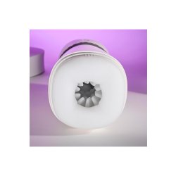 PLAYBOY Twist & Stroke Masturbator mit Vibrations- & Wärmefunktion Weiss