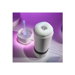 PLAYBOY Twist & Stroke Masturbator mit Vibrations- & Wärmefunktion Weiss