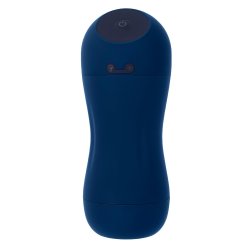 PLAYBOY Gusto Masturbator mit Vibrations- & Saugfunktion Blau