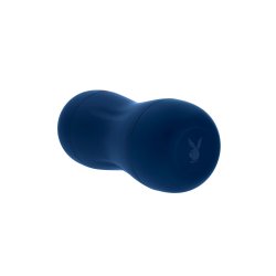 PLAYBOY Gusto Masturbator mit Vibrations- & Saugfunktion Blau