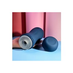 PLAYBOY Gusto Masturbator mit Vibrations- & Saugfunktion Blau