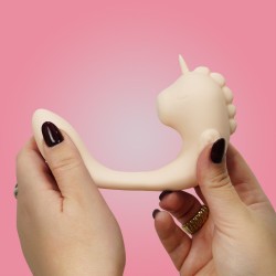 UNIHORN C-Horse G-Punkt- & Klitoris-Vibrator Coral Throb