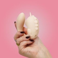 UNIHORN C-Horse G-Punkt- & Klitoris-Vibrator Coral Throb