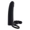 GENDER X Full Swing Penis- & Hodenring mit Dildo & Vibration Schwarz