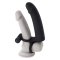 GENDER X Full Swing Penis- & Hodenring mit Dildo & Vibration Schwarz