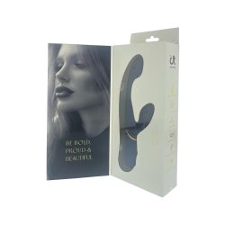 DREAM TOYS Goddess Collection Hestia Nodding Duo Vibrator Blau