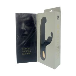 DREAM TOYS Goddess Collection Phaedra Rabitt-Vibrator mit Stossfunktion Blau