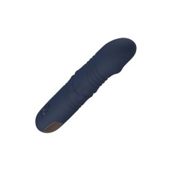 DREAM TOYS Goddess Collection Afrodite Vibrator mit Stossfunktion & Rotationsperlen Blau