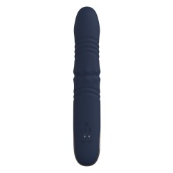 DREAM TOYS Goddess Collection Afrodite Vibrator mit Stossfunktion & Rotationsperlen Blau