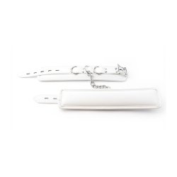 BDSMASTER Cuff Bomb Handgelenkfesseln Weiss