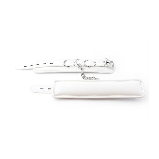 BDSMASTER Cuff Bomb Fussfesseln Weiss