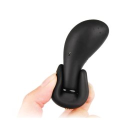 KINK GEAR Aufblasbarer Ballknebel Schwarz