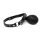 KINK GEAR Aufblasbarer Ballknebel Schwarz
