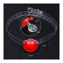 KINK GEAR Schnuller Knebel Rot