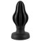 ANOS Super Soft Plug Ø 5 cm x 9,5 cm aus Silikon Schwarz