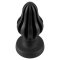 ANOS Super Soft Plug Ø 5 cm x 9,5 cm aus Silikon Schwarz