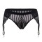 CANDYMAN Garter Thong Turan Schwarz