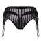 CANDYMAN Garter Thong Turan Schwarz