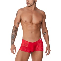 CANDYMAN Veno Spitzen Shorty Rot