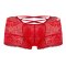 CANDYMAN Veno Spitzen Shorty Rot