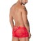 CANDYMAN Veno Spitzen Shorty Rot