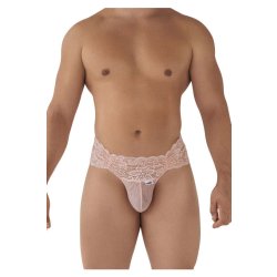 CANDYMAN Spitzen-Thong mit Schnürung Rosa