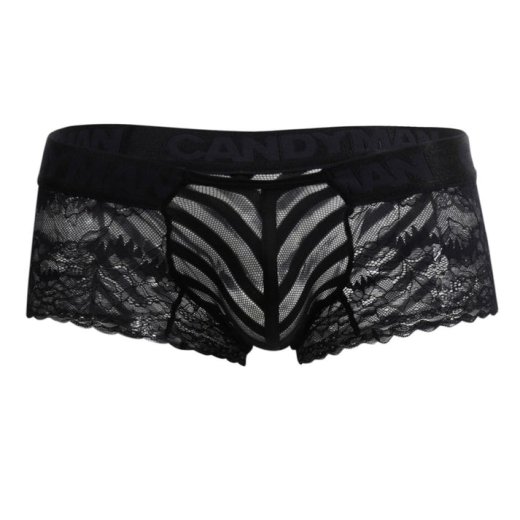CANDYMAN Kybele Spitzen Boxer Schwarz