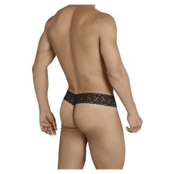 CANDYMAN Macog Spitzen-Thong Schwarz