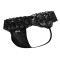 CANDYMAN Macog Spitzen-Thong Schwarz