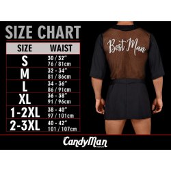 CANDYMAN Tlazol Spitzen-Thong Schwarz