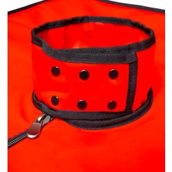 SECRET DOME "Bukkake" BDSM Kabine zum Aufbauen Rot/Schwarz