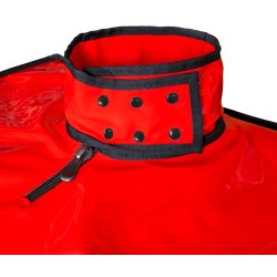 SECRET DOME "La Niche" BDSM Kabine zum Aufbauen Rot/Schwarz