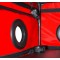 SECRET DOME "La Niche" BDSM Kabine zum Aufbauen Rot/Schwarz