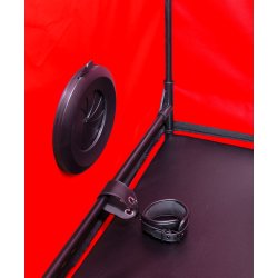 SECRET DOME "Scandale" BDSM Kabine zum Aufbauen Rot/Schwarz
