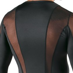 SVENJOYMENT Emphasising Long-Sleeved Shirt Schwarz