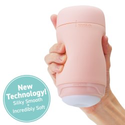 TENGA Puffy Masturbator zum Drücken Strawberry Pink