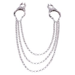 MASTER SERIES Affix Triple Chain Nipple Clamps