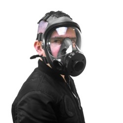 GASMASTER Rebreather-Konverter für Double RD40 Air Intake Gasmaske