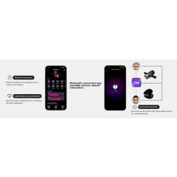TINGON Masturbator M2 mit Stossfunktion & App-Steuerung