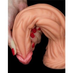 LOVETOY Nature Cock Dildo  Ø 6,3 cm x 24 cm aus Silikon Skin