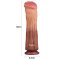 LOVETOY Nature Cock Dildo Ø: 7,5 cm x 30,5 cm aus Silikon Skin