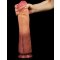 LOVETOY Nature Cock Dildo Ø: 7,5 cm x 30,5 cm aus Silikon Skin