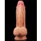 LOVETOY Nature Cock Dildo  Ø 6,7 cm x 25,4 cm aus Silikon Skin