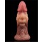 LOVETOY Nature Cock Dildo Ø: 5,5 cm x 17,7 cm aus Silikon Beige