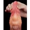 LOVETOY Nature Cock Dildo Ø: 5,5 cm x 17,7 cm aus Silikon Beige
