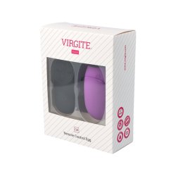 VIRGITE G6 Vibrations-Ei mit Fernbedienung Lila