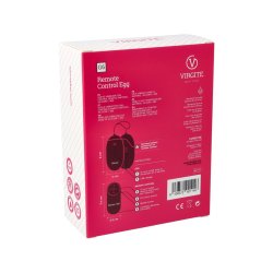 VIRGITE G6 Vibrations-Ei mit Fernbedienung Blau