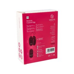 VIRGITE G5 Vibrations-Ei mit Fernbedienung Schwarz