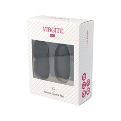 VIRGITE G4 Vibrations-Ei mit Fernbedienung Schwarz
